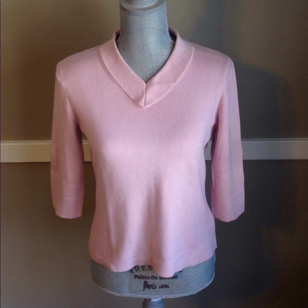 Pink sweater